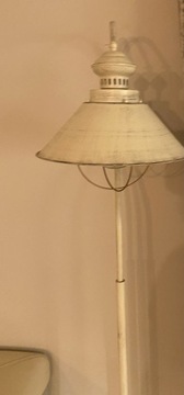 NOWODVORSKI lampa stojąca LOFT ANTIQUE ecru 5052