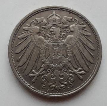 Niemcy Cesarstwo Niemieckie 10 fenigów 1914 J