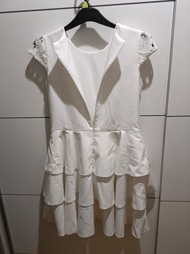 sukienka biała 164
