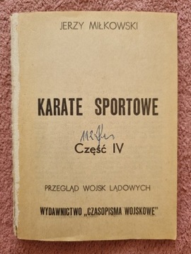 Karate sportowe, nie ma pierwszej okladki