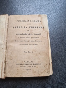 stare polskie książki kucharskie  do II WŚ  39 