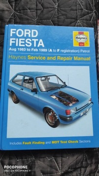 HAYNES FORD FIESTA PB 83-89 INSTRUKCJA NAPRAW SZ-N