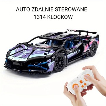 Klocki Technic auto zdalnie sterowane Lamborgini