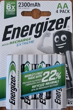 Akumulator Energizer (R6) 2300 mAh 4 szt.