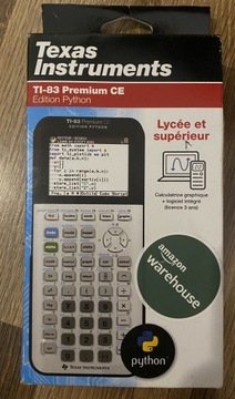 Kalkulator graficzny TI-83 Premium Ce Python