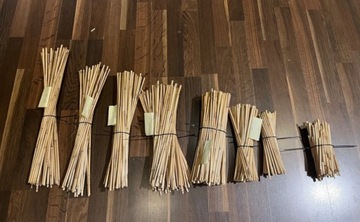 20 cm 20 szt zestaw tyczki paliki DIY bambus dekor