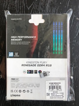 KINGSTON FURY DDR4 RGB 64 GB (2x32GB)