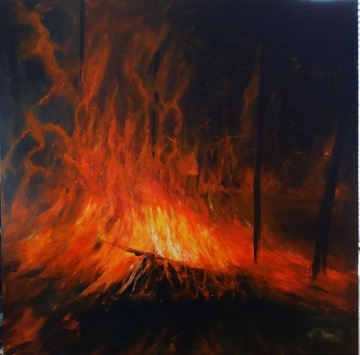 "Płonący las "