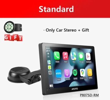 ATOTO P8 - P807SD-RM, Android Auto, CarPlay, Radio Samochodowe, Nawigacja.