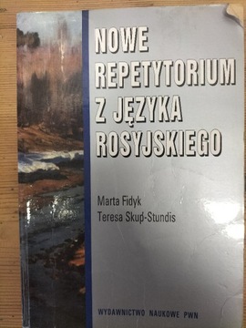 Nowe repetytorium z języka rosyjskiego M. Fidyk. 