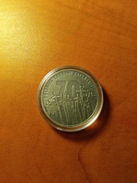 Moneta 10 zl. Rocznica zbrodni katyńskiej