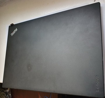 Klapa matrycy + zawiasy + anteny Lenovo X260