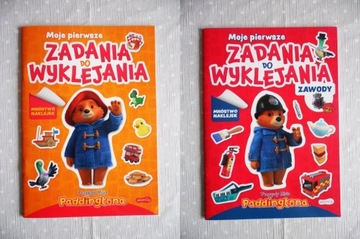 Miś Paddington nowe zadania do wyklejania naklejki