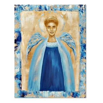 Anioł Amaya, obraz malowany na płótnie