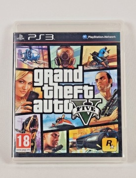 Grand Theft Auto 5 Five V Sony Playstation 3 PS3 