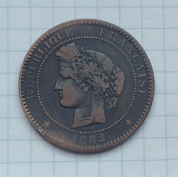 (3154) Francja 10 centymów 1882 A