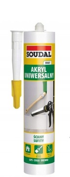 Akryl uniwersalny Soudal bialy 280ml