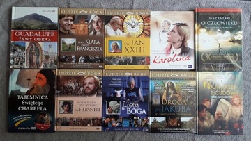 Filmy religijne DVD - pakiet 10 sztuk