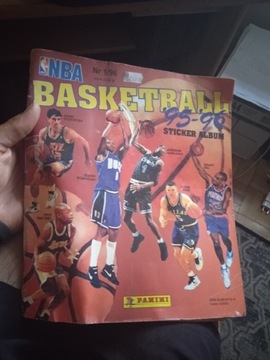 NBA basketball panini album 1995 1996