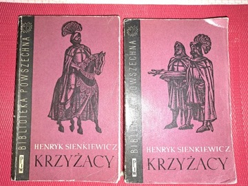 Krzyżacy Henryk Sienkiewicz 2 tomy