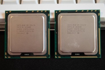 Intel Xeon E5620 2 szt.