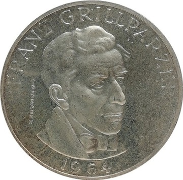 Austria 25 schilling 1964, Ag proof KM#2895