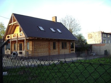 Dom drewniany dom caloroczny budowa domu