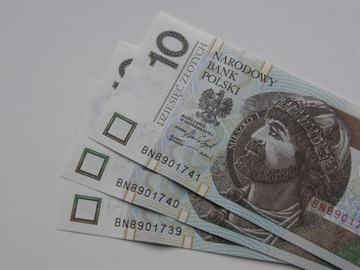 10 złotych 2016 UNC seria BN zestaw 3 szt. !!! 