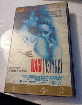 Kaseta vhs Nagi instynkt