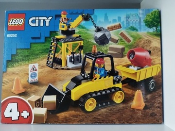 LEGO City 60252, buldożer budowlany 