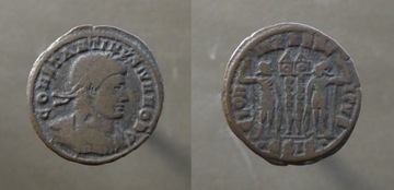 Rzym,Imperium,Constantinus II 317-340 n.e.braz