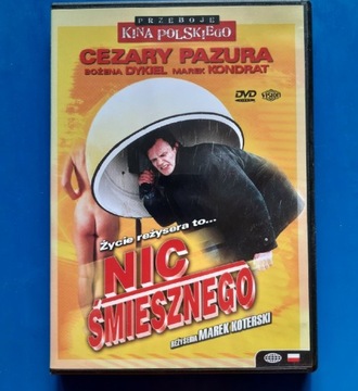Nic Śmiesznego Cezary Pazura Koterski DVD film pl