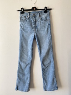 Levis jeansy dzwony rozszerzane 7/8