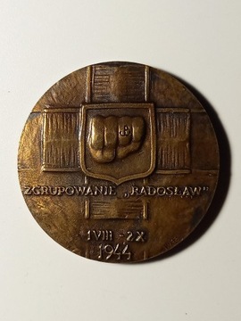 Medal Zgrupowanie "Radosław" 1 VIII - 2 X 1944