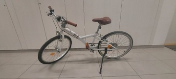 Decathlon BTwin 24" Poply 300 biały