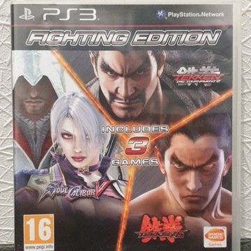 Fighting Edition PS3 Tekken 5 TTT2 Soul Calibur 5