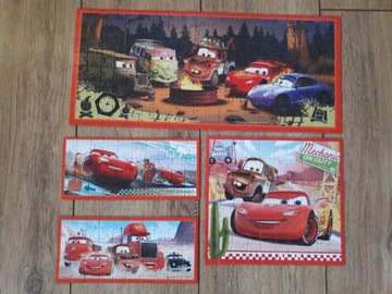 Puzzle Trefl Cars Zygzak Mc Quinn Auta 3+1