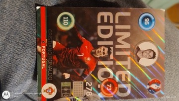 Kolekcjonerska karta Cristiano Ronaldo Limited Edition Euro 2016