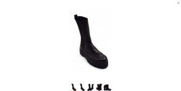 Botki typu chunky boots firmy Pavement; rozmiar 40