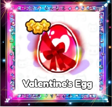 50x  EXCLUSIVE VALENTINE'S EGG - PET SIMULATOR 99!