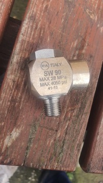 Złącze obrotowe kątowe SW90 - myjnia