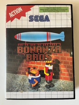 Bonanza Bros Sega Master system