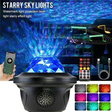 Mayitr LED Galaxy Starry Night Light Projektor