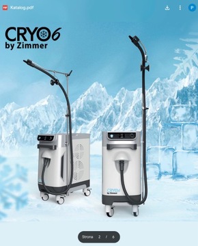 KRIOLIPOLIZA- CRYO6 by Zimmer- system chłodzenia. 