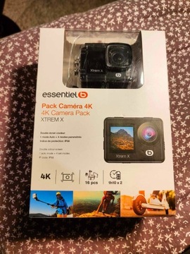 Kamera Essentiel-b XTREM X 4K +Statyw GoPro 3WAY 