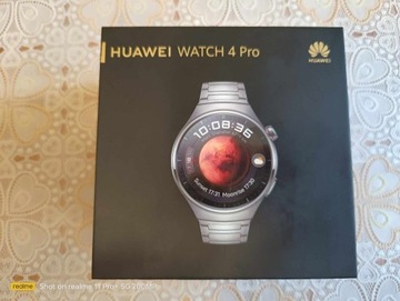 Huawei Watch 4 Pro Elite komplet gwar do 11/2025r.