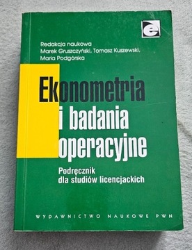 Ekonometria i badania operacyjne