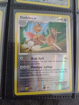 Polska Karta Dodrio Reverse NM/MT Tajemne Skarby