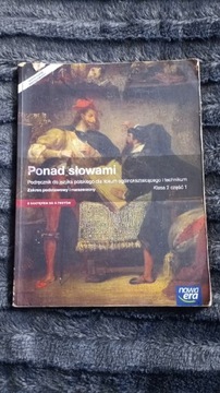 Ponad Słowami podręcznik Klasa 2 cz.1 J. Polski