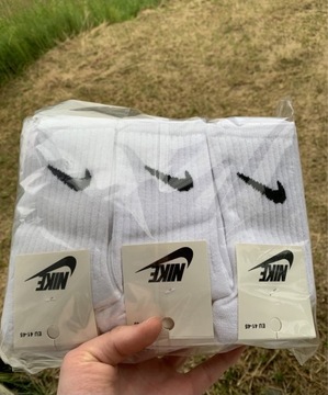 Skarpety Nike białe nowe nieużywane